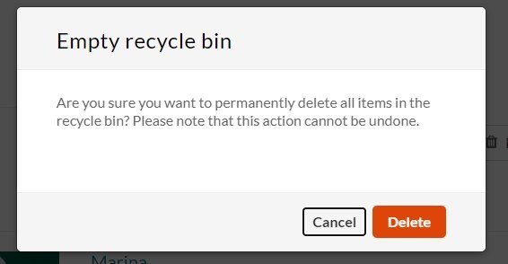 Corbeille Videe Recuperation - illustration 1