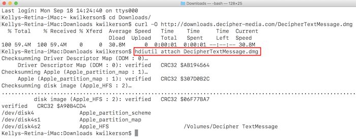 Erreur de montage disque sous macOS - illustration 1