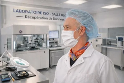 Emmanuel en salle blanche ISO - SOS DISQUE